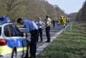 Schwerer VU Krad Fahrrad Koeln Porz Alte Koelnerstr P050